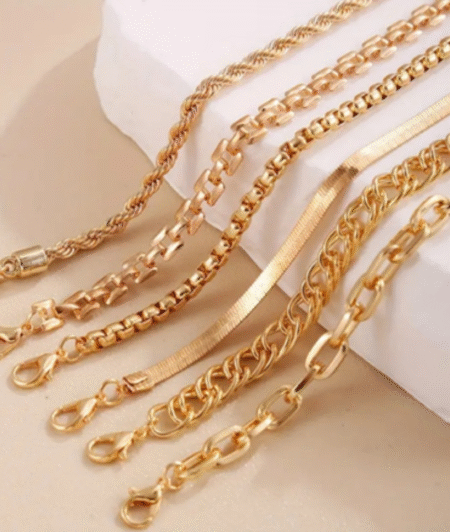 Elegant Vintage Layered Bracelet Set for Women